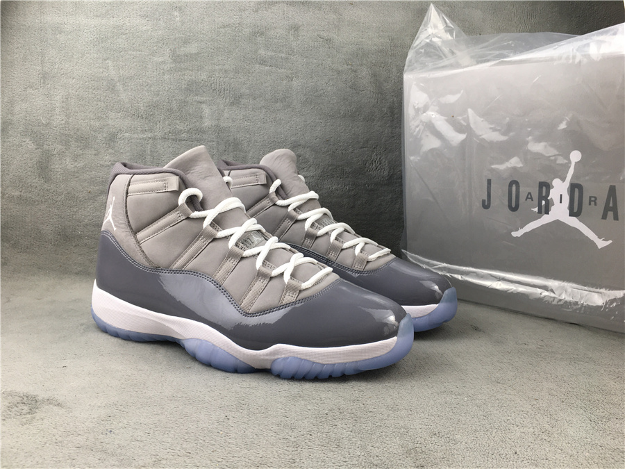 New Air Jordan 11 Cool Grey Shoes